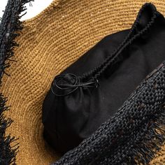 100% Handmade 100% Paper String 100% Vegetal Leather Made in Turkey Size: Height : 40 cm Width : 68 cm Depth : 20 cm Handle height: 19 cm Luxury Black Woven Straw Bag, Luxury Black Straw Shoulder Bag, Luxury Black Straw Bag With Adjustable Strap, Chic Black Straw Bag, Black Woven Pouch Shoulder Bag, Luxury Black Shoulder Bag For Vacation, Luxury Brown Crochet Beach Bag, Luxury Black Crochet Bag With Braided Handles, Black Luxury Crochet Bag With Braided Handles