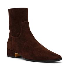 PRICES MAY VARY. Steve Madden Women's Dark Brown Boots Outfit Ankle, Boots For Petite Women, Chocolate Brown Boots, Dress Leather Boots, Brown Suede Ankle Boots, Low Heel Boots, Brown Suede Boots, Personal Style Inspiration, Suede Dress