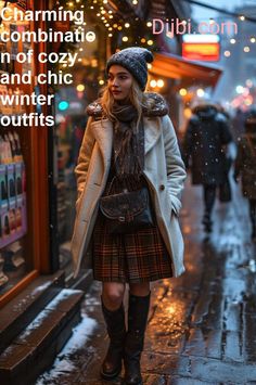 Skirt Outfit Winter, Layering Techniques, Chic Winter Outfits, Cozy Winter Outfits, Trendy Fall Outfits, Outfit Winter, Midi Skirts