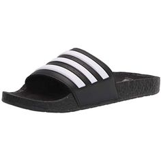 adidas unisex adult Adilette Boost Slide Sandal Size 8M FY8154 Black/White adidas unisex adult Adilette Boost Slide Sandal Size 8M FY8154 Black/White item 072217 SLEEK SANDALS DESIGNED FOR PREMIUM COMFORT. Transition from sandy beaches to busy streets in premium comfort all summer long. These slides feature a full-length, energy-returning midsole that cradles your foot with supreme cushioning. Classic 3-Stripes on the bandage-style upper show off your adidas style. Features Sandals designed for Sporty Adidas Slides For Beach, Sports Open Toe Slides With Adidas Logo, Adidas Logo Slip-on Slides, Sports Slides With Adidas Logo And Open Toe, Adidas Logo Synthetic Slides For Streetwear, Open Toe Adidas Slides For Sports, Sporty Adidas Logo Slides With Open Toe, Sporty Adidas Logo Open Toe Slides, Adidas Logo Synthetic Slides For Sports