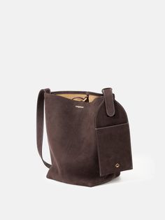 The Medium Icon Bucket Bag Bucket Bag Outfit, Suede Bag, Media Icon, The Medium, Leather Bucket Bag, Leather Bucket, Bosnia And Herzegovina, Haiti, Myanmar