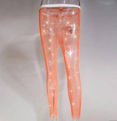 Cynthia Rhinestone Mesh Pants - Hot fashionista Glamorous Party Leggings With Stretch, Glamorous Stretch Leggings For Party, Glamorous Rhinestone Party Bottoms, Party Sequin Stretch Leggings, Trendy Stretch Leggings For Party, Spring Stretch Bottoms With Rhinestones, Stretch Bottoms With Rhinestones For Spring, Party Stretch Bottoms With Rhinestones, Stretch Party Bottoms With Rhinestones