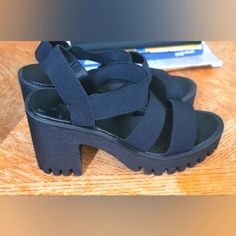 Temple Heeled- Platform Sandal. Casual Wedge Heel Sandals For Night Out, Casual High Heel Sandals For Night Out, Chunky Platform Sandals For Night Out In Spring, Madden Girl Platform Sandals, Silver Oxfords, Block Heel Platform Sandals, Oxford Platform Shoes, Mary Jane Platform Shoes, Black Gladiator Sandals