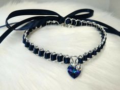 Kalung Choker, Day Collar, Swarovski Crystal Hearts, Crystal Heart Pendant, Magical Jewelry, Jewelry Lookbook, Fantasy Jewelry, Bijoux Diy