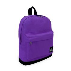 Backpack Bag Purple With Black Accents * Material:600d Polyester * Dimension13 X 10 X 3.5 In * Capacity480 Cu In / 7.9 L The Last 5 Pictures Show Interior, Dimensions And Other Angles In The Pink Color Trendy Purple Backpack For Daily Use, Trendy Purple Softback Backpack, Trendy Purple Bags For Back To School, Trendy Purple Back-to-school Bags, Purple Softback Backpack For Daily Use, Daily Use Purple Softback Backpack, Purple Everyday Backpack With Adjustable Strap, Everyday Purple Backpack With Adjustable Strap, Casual Purple Backpack For Daily Use