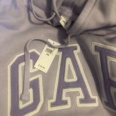 Gap Lavender Hoodie Jacket.. New!! Smoke Free Home.. Cute Gap Hoodie, Cute Hoodies For School, Winter Lavender Sweatshirt, Sporty Gap Sweatshirt For Spring, Purple Cotton Outerwear With Drawstring Hood, Gap Hooded Spring Outerwear, Purple Cotton Hoodie Outerwear, Lavender Hooded Hoodie For Spring, Purple Hoodie For Spring