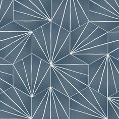 an abstract blue and white wallpaper design with lines in the shape of squares, rectangles and triangles