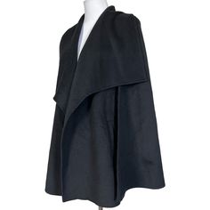 Diane Von Furstenburg Shawl Cape Coat Jacket Black Wool Blend Abby Women’s Sz M. Preowned. Good Condition! Comes From Smoke Free Home. Ships Out Fast! Fit Can Vary On Clothing Items For A Variety Of Reasons, Especially When An Item Is Preowned. Even If You Know What Size You Typically Wear, Do Not Rely Solely On The Size Listed To Ensure Fit, Be Sure To Also Check The Listed Measurements Here To Verify! Measured Laying Flat: Length (Shoulder To Bottom Hem): About 31” Width Across Chest (Underarm To Underarm): About 22” Cape Coat, Black Wool, Coats Jackets Women, Von Furstenberg, Diane Von, Diane Von Furstenberg, Clothing Items, Coats For Women, Wool Blend