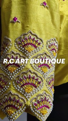 C Art, Latest Blouse Designs Pattern, Maggam Work Designs, Art Boutique, Fashionable Saree Blouse Designs, Cutwork Blouse Designs