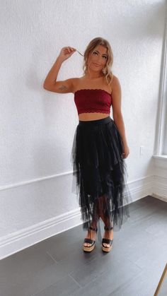 mom outfits, style tutu skirt, trendy mom outfits, mom outfits, western concert outfit, edgy concert outfit, rock outfit, tutu skirt, festival outfit, western fall outfits, fall outfits, outfit ideas, fall outfit ideas, fall casual outfit, fall outfits 2024, mob wife style, western fall outfits, western concert outfit, edgy concert outfit, eclectic style Spring Mesh Tiered Skirt, Spring Mesh Flowy Skirt, Mesh Party Skirt, Chic Stretch Tulle Skirt Bottoms, Long Mesh Skirt For Spring, Spring Long Mesh Skirt, Mesh Mini Skirt For Spring, Chic Mesh Lined Skirt, Party Mesh Skirt With Lined Detail