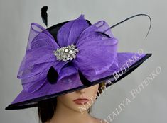 "Vogue hats are perfect for horse racing events, church, the Kentucky derby, weddings, garden tea parties and charity events. Size: One size / Adjustable inner band. Brim: approx. 5\" Please feel free to ask me any questions or special requests. All pieces are securely wrapped & boxed to prevent damage/breakage. Please visit my other shop https://www.etsy.com/shop/LadyHatsBoutique?ref=hdr_shop_menu Thank you very much for shopping at my shop. Have a great day." Kentucky Derby Party Hats, Kentucky Derby Themed Party, Kentucky Derby Party Decorations, Kentucky Derby Wedding, Hat Tea Party, Tea Hats, Woman Hat, Hat Wedding, Church Hat