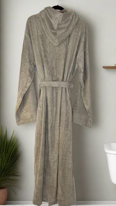 Luxuriously 100% Cotton makes this long maxi length robe the ultimate in comfort with a spa like feel. Button detail will allow you to effortlessly keep those sleeves rolled up comfortably and without fuss. DETAILS & CARE 60" length 28" sleeve Length Front patch pockets Removable sash 100% Cotton Machine wash, tumble dry Imported Size Chart SIZE (in) LENGTH CHEST SLEEVEM/L 60in 50in 28inXL/1XL 60in 55in 28in2XL/3XL 60in 63in 28in Relaxed Fit Long Sleeve Lounging Robe, Oversized Long Sleeve Robe For Lounging, Cozy Relaxed Fit Robe For Relaxation, Relaxed Fit Solid Color Lounging Robe, Relaxed Fit Robe For Lounging, Long Sleeve Comfortable Robe For Relaxation, Comfortable Long Sleeve Robe For Relaxation, Comfortable Long Sleeve Relaxation Robe, Relaxed Fit Solid Color Robe For Relaxation