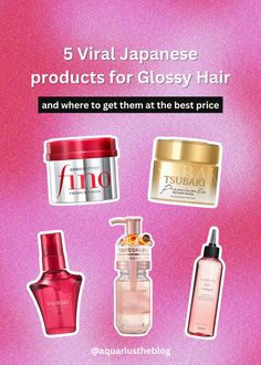 Japanese Hair Care Routine, Japanese Hair Care Products, Japanese Hair Products, Hair Mask Aesthetic, Japanese Haircare, Korean Hair Care, Japanese Hair Care, Products For Damaged Hair, Skincare Wishlist