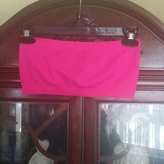 A Hot Pink Tube Top. One Size Fits All. New And Never Worn. Hot Pink Tube Top, Pink Tube Top, Pink Mini, Tube Top, One Size Fits All, Pink Ladies, Hot Pink, Womens Tops, Pink