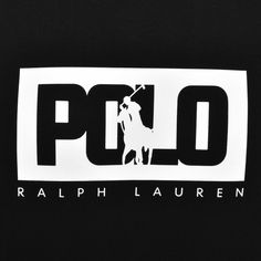 Ralph Lauren Logo T Shirt In Black. Classic Fit. A ribbed crew neck and short sleeves. The signature Ralph Lauren Polo Player logo is printed on the chest in white. Top stitching in black. 100% Cotton. Polo Shirt Logo, Shirt Logo Design, Polo Sport Ralph Lauren, Ralph Lauren Logo, Logo T, Designer Clothes For Men, Boy Shower, Ralph Lauren Polo, Top Stitching