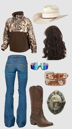 Cowgirl School Outfits, Country Outfits Spirit Week, Country Jeans Outfit, Aesthetic Country Outfits, Cowboy Style Outfits, Country Girl Stuff, Casual Country Outfits Women, Aesthetic Cowgirl Outfit, Country Women Outfits