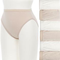 Featuring a comfortable cotton construction, these women's high-cut brief panties from Fruit of the Loom make the perfect foundation piece. Featuring a comfortable cotton construction, these women's high-cut brief panties from Fruit of the Loom make the perfect foundation piece. 6-pack Tag free Lined Jersey constructionFIT & SIZING High-cut styling Elastic waistbandFABRIC & CARE Cotton body and cotton gusset Machine wash Imported Size: 11. Color: Brown. Gender: female. Age Group: adult. We Back, Perfect Foundation, Fine Yarn, Back To Basics, Fruit Of The Loom, High Cut, The Loom, Cut And Style, Hard Work