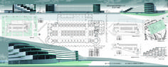 an architectural drawing shows the various sections of a building and how they are used to make it