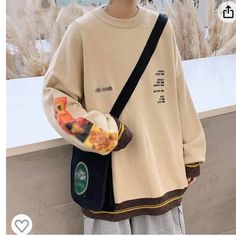 Aelfric Mens Edn Mens Van Gogh Printed Cable Knit Sweater Oversized Pullover Size Medium. New With Tags Questions? Leave A Comment Below! Knitted Winter Sweater, Japanese Sweater, Warm Pajamas, Winter Knit Sweater, Mens Pajamas Set, Vintage Pullovers, Sweater Oversize, Harajuku Streetwear, Sweater Men