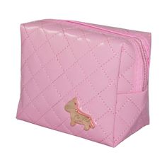 Lightweight and Cute Rectangular Shape Cosmetic Pouch Bag Glossy Finished Light Pink Color Exterior Great for Organizing Space within Handbags Suitable for Everyday Carrying Cosmetics and Belongings Size: Approximately 4.5" (12 cm) W x 3.75" (9.5 cm) H x 2.75" (7 cm) D Imported *Please bear in mind that photo may slightly different from actual item in terms of color due to the lighting during photo shooting or the monitor's display. Pink Square Cosmetic Bag For Travel, Pink Square Travel Cosmetic Bag, Pink Rectangular Pouch, Pink Square Pouch For Daily Use, Pink Rectangular Pouch As Gift Bag, Pink Rectangular Pouch Gift Bag, Pink Rectangular Gift Bag Pouch, Pink Square Pouch For Gift, Pink Rectangular Coin Purse For Travel