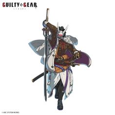 Guilty Gear Strive Characters, Battle Armor, Black Characters, Character Illustration