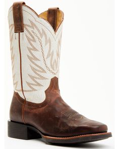 Shyanne Stryde Women's Western Performance Boots - Broad Square Toe Square Toed Cowgirl Boots, Cowgirl Boots Brown, Square Toe Cowgirl Boots, Western Embroidery, Womens Cowgirl Boots, American West, Get Directions, Boots For Sale, Cowgirl Boots