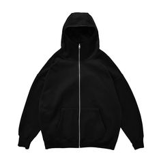 44589656015103|44589656047871|44589656080639 Black Oversized Hoodie With Detachable Hood, Oversized Black Hoodie With Detachable Hood, Black Hoodie With Detachable Hood, Black Long Sleeve Hoodie With Detachable Hood, Black Hoodie Sweatshirt With Detachable Hood, Funnel Neck Hoodie For Streetwear, Black Hoodie With Funnel Neck For Streetwear, Solid Funnel Neck Hoodie For Streetwear, Oversized Fleece-lined Hooded Jacket For Streetwear