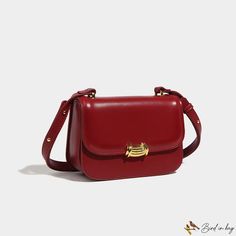 Bird in Bag - New bag red wedding bag bridal bag retro saddle single shoulder crossbody female armpit bag Armpit Bag, Bridal Bag, Elegant Bags, Street Trends, Wedding Bag, Word Wrap, Classy And Fabulous, Red Wedding, Bird In Bag