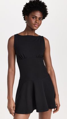 Fast Free Shipping & Free Returns on Reformation Mayve Knit Dress at Shopbop. Shop new arrivals from Reformation at Shopbop.com Reformation Clothing, 2024 Wardrobe, Tennis Outfits, Mexico Style, Reformation Dress, Tennis Clothes, Pullover Designs, Flared Skirt, Flare Skirt