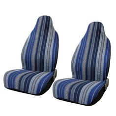 Universal Bucket Seat Cover features a fun Southwest inspired design and an updated feel for comfort while protecting your seats from wear and tear. It is a great way to keep it cool with the traditional look. Fits most seats with built-in or adjustable headrests. Rear Cushion Cover Size: 54. 3 x 20. 5inch (L*W) (Allow 0. 5inch difference);Rear Backrest Cover Size: 54. 3 x 30. 7inch (L*W) (Allow 0. 5inch difference);Headrest Cover Size: 11 x 10. 2inch (L*W);Front Cushion Cover Size: 54. 5 x 52cm Boho Seating, Headrest Cover, Bucket Seat Covers, Bench Seat Covers, Car Deco, Office Chair Without Wheels, Colorful Blanket, Contemporary Dining Chairs, Bucket Seats