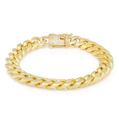 14K Gold / 8" 12mm Miami Cuban Bracelet BRX09846-8 Cuban Chain Bracelet, Jesus Piece, Cuban Link Bracelet, Miami Cuban Link Chain, Miami Cuban Link, Miami Cuban, Box Clasp, Gold Bracelet Chain, Solid Gold Jewelry