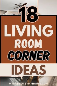 Decorate A Corner Space, What To Put In A Corner Of A Living Room, Corner Between Two Couches, How To Fill A Corner In Living Room, Styling A Corner In Living Room, Decor For Corner Of Living Room, Living Room Corner Wall Decor Ideas, Dark Corner Decorating Ideas, What To Put In Corner Of Living Room