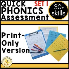 an image of a set of printables for students to use in the classroom