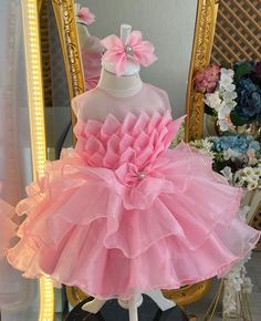 Pink Baby Puffy Dress, Baby Girl Dress, Girl Tutu Dress, Toddler Party Dress, 1st Birthday Dress, Princess Dress, Baby Party Dress This pink puffy dress is specially designed and handmade for your baby girl. Your girl will be like a princess with these dresses that she can wear on special occasions such as birthdays, weddings and christmas. This dress, which will create your girl's style with a clasp, is ideal for special occasions. Check out our baby girl dresses selection for unique handmade dresses from AymiraDesign. ✿ Product Features; ✰ Baby Dress Materials: Sequined Tulle ✰ Baby Dress Color: Pink ✰ Set Content: Dress, Clasp ✰ Size Options: * 0-3 months, 3-6 months, 6-9 months, 9-12 months, 12-18 months, 18-24 months, 2T, 3T, 4T, 5, 6 US kids' numeric More from Baby Girl Dress Collect Princess Style Dress With Ruffles For First Birthday, Pink Sleeveless Princess Dress For Baptism, Sleeveless Pink Princess Dress For Baptism, Sleeveless Pink Tulle Baptism Dress, Princess Ruffle Dress For First Birthday, First Birthday Princess Dress With Ruffles, Princess Style Ruffled Dress For First Birthday, Princess Dress With Ruffles For First Birthday, Pink Sleeveless Baptism Dress For Party