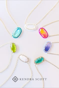 Kendra Scott Preppy, Preppy Wishlist, Preppy Necklaces, Packing For Vacation, Kendra Scott Necklace Elisa, Preppy Accessories, Kendra Scott Bracelet