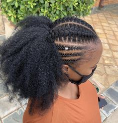 Lines With Extension Hairstyle, Ben And Betty Hairstyle African, Benny And Betty Hairstyle With Afro, Ben And Betty, Conrows Lines And Braids, Epic Hairstyles, Summer Cornrows, Wool Braids, Afro Wedding