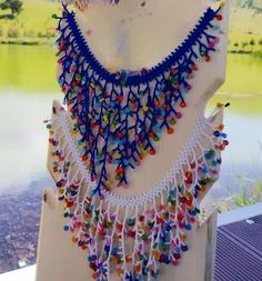 2 Handmade Necklace Woman American Style Choker  Boho Beaded Beautiful Necklace Handmade Choker Necklace, Necklace Woman, Boho Choker, Handmade Beaded Necklaces, Beautiful Necklace, Fashion Jewelry Necklaces, Handmade Necklace, Handmade Necklaces, American Style