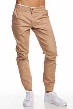 Mens Dark british khaki almond color Jogger Heft Brand Signature Twill Pants Khaki Joggers Mens Outfits, Almond Color, Jogger Pants Style, Joggers Men, Khaki Joggers, British Khaki, Mens Jogger Pants, Joggers Outfit