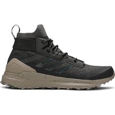 Style: Gx0062 Color: Legend Earth/Core Black/Trace Cargo Gender: Mens High-top Gore-tex Sneakers With Boost Midsole, Gore-tex High-top Sneakers With Boost Midsole, Low-top Sneakers For Outdoor Work, Sporty Black Trail Running Shoes With Studded Outsoles, Black Sneakers For Outdoor Work With Textured Tread, Black Gore-tex Sneakers With Rubber Sole, Adidas Outdoor Running Shoes With Rubber Sole, Adidas Running Shoes With Rubber Sole For Outdoor, Adidas High-top Outdoor Sneakers