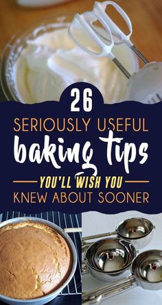 baking tips for beginners to learn how to bake in the oven and use them as