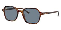 Ray-Ban John RB 2194 954/62 - US Havana Color, Chloe Kids, Ray Ban Glasses, Maui Jim, Milano Fashion Week, Luxury Eyewear, Sunglasses Fashion, Eyewear Brand, Blue Lenses