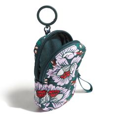 Introducing our Pouch Key Chain, the perfect combination of charm and practicality. Designed to keep your essentials close at hand, this stylish accessory adds a touch of flair to your everyday routine. Details: Hinge ring. Zip closure. Care Tips: Spot clean with mild detergent and a soft, damp cloth, rinse thoroughly; lay flat to dry Embroidered Vera Bradley Backpack, Crossbody Purse Vera Bradley, Lanyard Wallet Vera Bradley, Vera Bradley Blue Island Medallion, Hinged Ring, Vera Bradley Wallet, Sea Moss, Everyday Routine, Care Tips