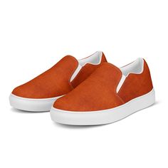 Made for comfort and ease. these Women's Slip-On Canvas Shoes are stylish and the ideal piece for completing an outfit. Equipped with removable soft insoles and rubber outsoles. it's also easy to adjust them for a better fit. â€?100% polyester canvas upper side â€?Ethylene-vinyl acetate (EVA) rubber outsoleâ€?Breathable lining. soft insole â€?Elastic side accents â€?Padded collar and tongue â€?Printed. cut. and handmade â€?Blank product sourced from China Important: This product is available in Summer Leather Flat Slip-on Sneakers, Comfortable Closed Toe Slip-on Sneakers With Rubber Sole, Sporty Leather Slip-ons With Vulcanized Sole, Comfortable Slip-on Walking Shoes With Stitched Sole, Comfortable Slip-ons With Removable Insole, Sporty Slip-ons With Textured Sole And Round Toe, Casual Canvas Flat Slip-ons, Comfortable Low-top Loafers With Ortholite Insole, Comfortable Synthetic Slip-ons With Round Toe