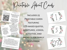 christmas themed printables with the number twenty five on them and an image of a tree in the background