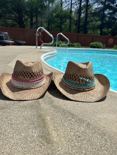 Saddle up in style with our Coastal Cowgirl Straw Beaded Charm Hat! This stunning hat features: - A natural straw material with a wide brim and high crown- Colorful beaded charm accents adding a bohemian touch- Perfect for beachy vibes or country VIBES Add a touch of coastal charm to your outfit with this unique hat. Ideal for: - Beach days and poolside lounging- Music festivals and outdoor events- Everyday wear for a stylish, laid-back look Ride off into the sunset with our Coastal Cowgirl Stra Coastal Cowgirl Hat, Hobby Lobby Crafts, Country Vibes, Beachy Vibes, Unique Hats, Coastal Charm, Coastal Cowgirl, Cowgirl Hats, Music Festivals