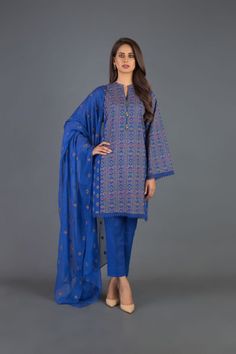 Bareeze Ethnic Charm Ch3090 Blue Collection 2021 Suits For Wedding, Pakistani Designer Suits, Gul Ahmed, Casual Home, Lawn Suits, Pakistani Designers, Anarkali Dress, Shalwar Kameez, Stylish Dress Designs