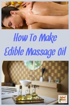 Edible Massage Oil Recipe, Fancy Recipes, Massage Therapy Quotes