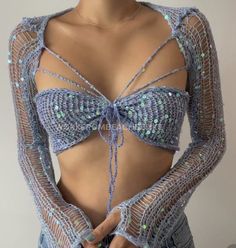 Knitted Festival Outfit, Coachella Outfit Crochet, Rave Outfits Crochet, Sirencore Crochet, Mermaid Core Crochet, Mermaid Festival Outfit, Crochet Concert Outfit, Crochet Mermaidcore, Mermaid Core Aesthetic Outfits