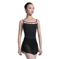 BW Women's Halter Camisole Skirted Leotard Black Summer Dance Leotard Fitted, Summer Dance Fitted Leotard, Fitted Summer Dance Leotard, Sleeveless Bodysuit For Dance In Summer, Sleeveless Summer Dance Bodysuit, Sleeveless Bodysuit For Summer Dance, Sleeveless Leotard For Dance, Summer Dancewear Bodysuit For Dance, Summer Ballet Stretch Bodysuit