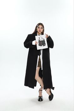 Size(cm) Length Shoulder Bust Sleeve S 118 48 108 61 M 119 50 112 62 L 120 52 116 62 Size: S M L Collar: suit collar Color classification: black camel Listing Year Season: Winter 2022 Sleeve length: long sleeve Clothes length: long section Material composition: other materials Suit Collar, Black Camel, Sleeves Clothing, Winter 2022, Season Winter, Long Coat, Black Coat, Camel, Button Up